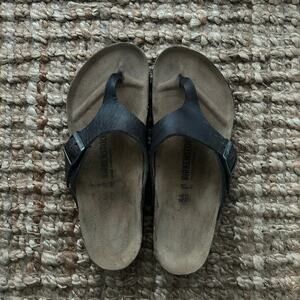 Birkenstock Como Dark Brown Leather Thong Sandals EU 44 / US 11–11.5 - EUC